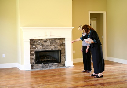 Buyer Agent Capital Trust Home Services showing home for sale.